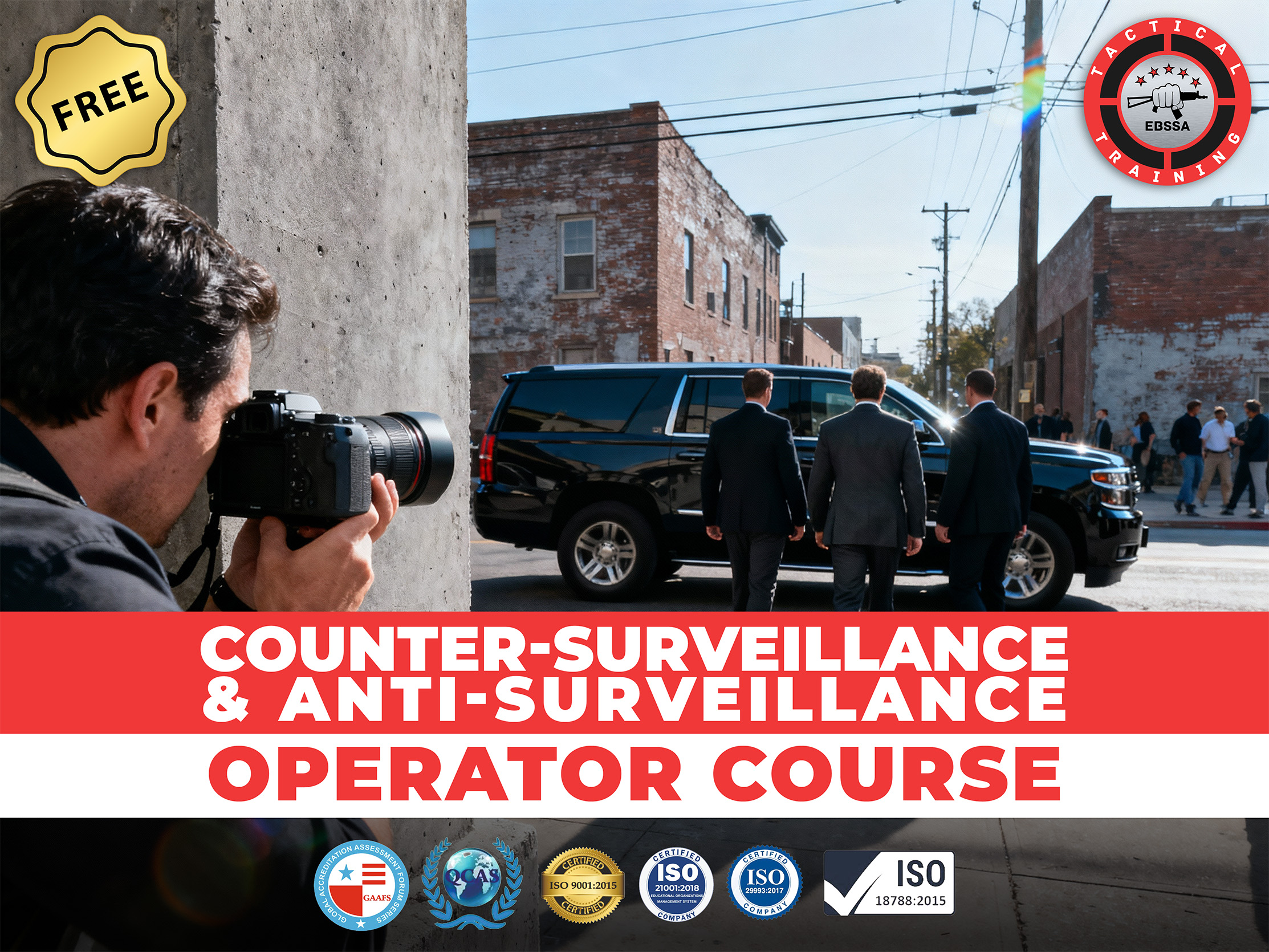 Counter-Surveillance & Anti-Surveillance Operator Course